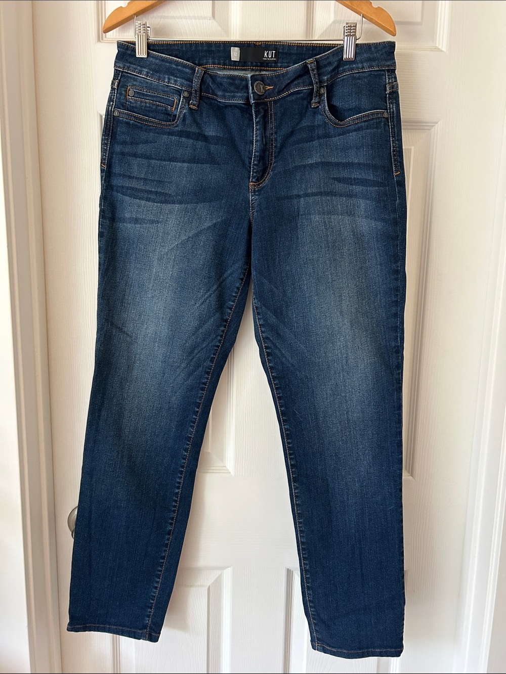 Kut from the Kloth Indigo Straight Leg Jeans